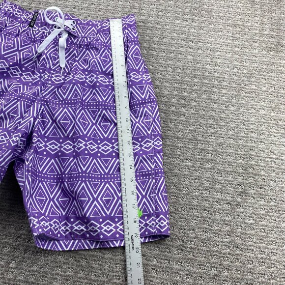 Vintage Pacific Surf Swim Trunks Men Small S Purple Bathing Suit Short Pants - Picture 8 of 12